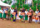 Teen mothers and young men receive equipment and livestock from KWIGIRA center, express their Gratitude