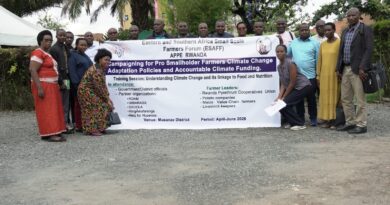 Musanze: APPE and ESAFF Rwanda intensify efforts to equip farmers sgainst climate change