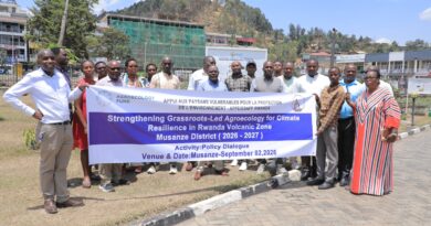 Agroecology and climate-resilient farming gain momentum in Musanze as farmers embrace sustainable soil management