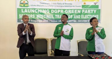Gicumbi: Green Party Pledges to Strengthen Environmental Protection