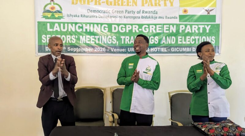 Gicumbi: Green Party Pledges to Strengthen Environmental Protection